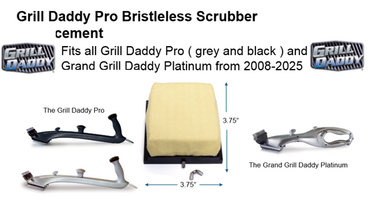 Bristle Free Mess Free Aramid Replacement Scrubber