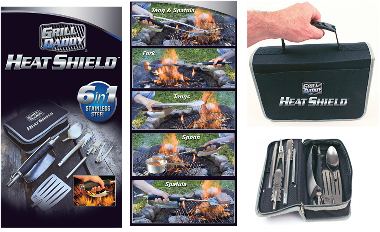 6-in-1 Grill Daddy BBQ Set β The Ultimate Grilling Toolkit