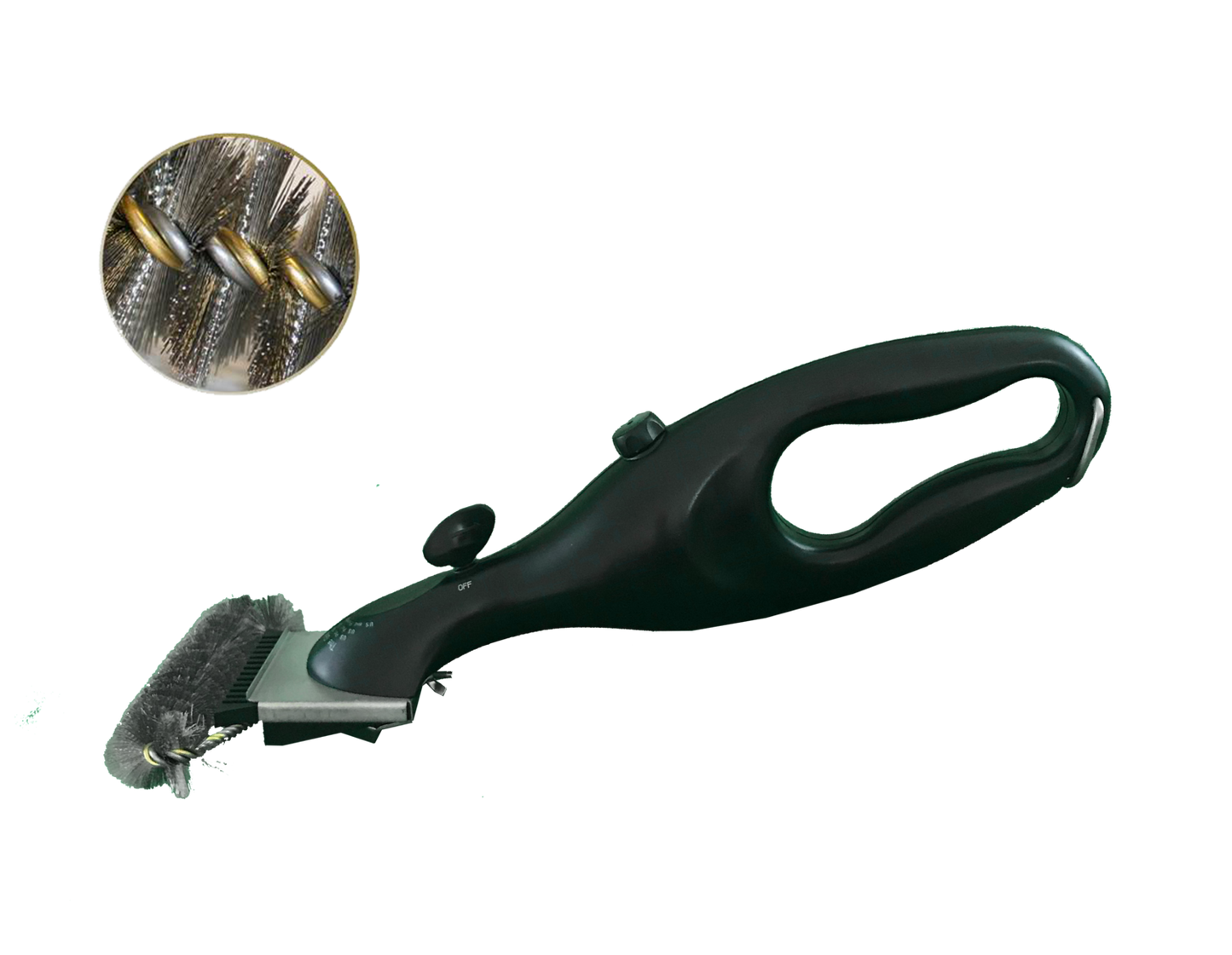 Original SAFETY-CLEAN™ Replacement Brush – Only Fits Original Grill Daddy