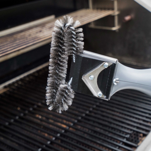 Grand Grill Daddy® Platinum – All Metal Steam Brush