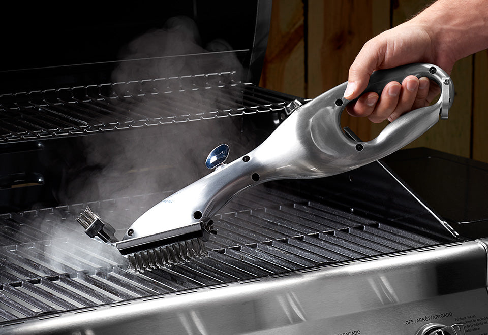 BBQ Daddy Brush- Clean Your Grill with Steam! 