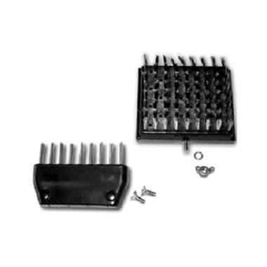 Original Grill Daddy Replacement Brushes with 'Bristle-Lock' Technology-  Brush Dimension: 2.75"W X 2.25"L