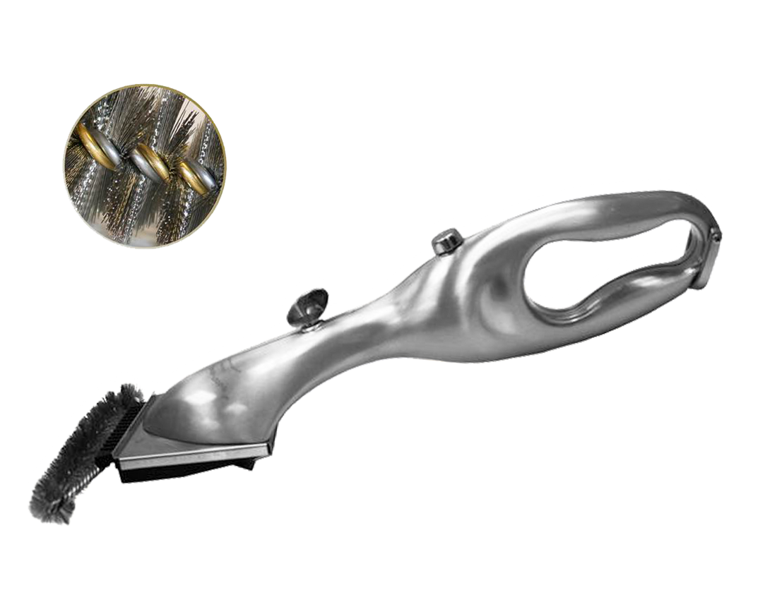 Grand Grill Daddy® Platinum – All Metal Steam Brush